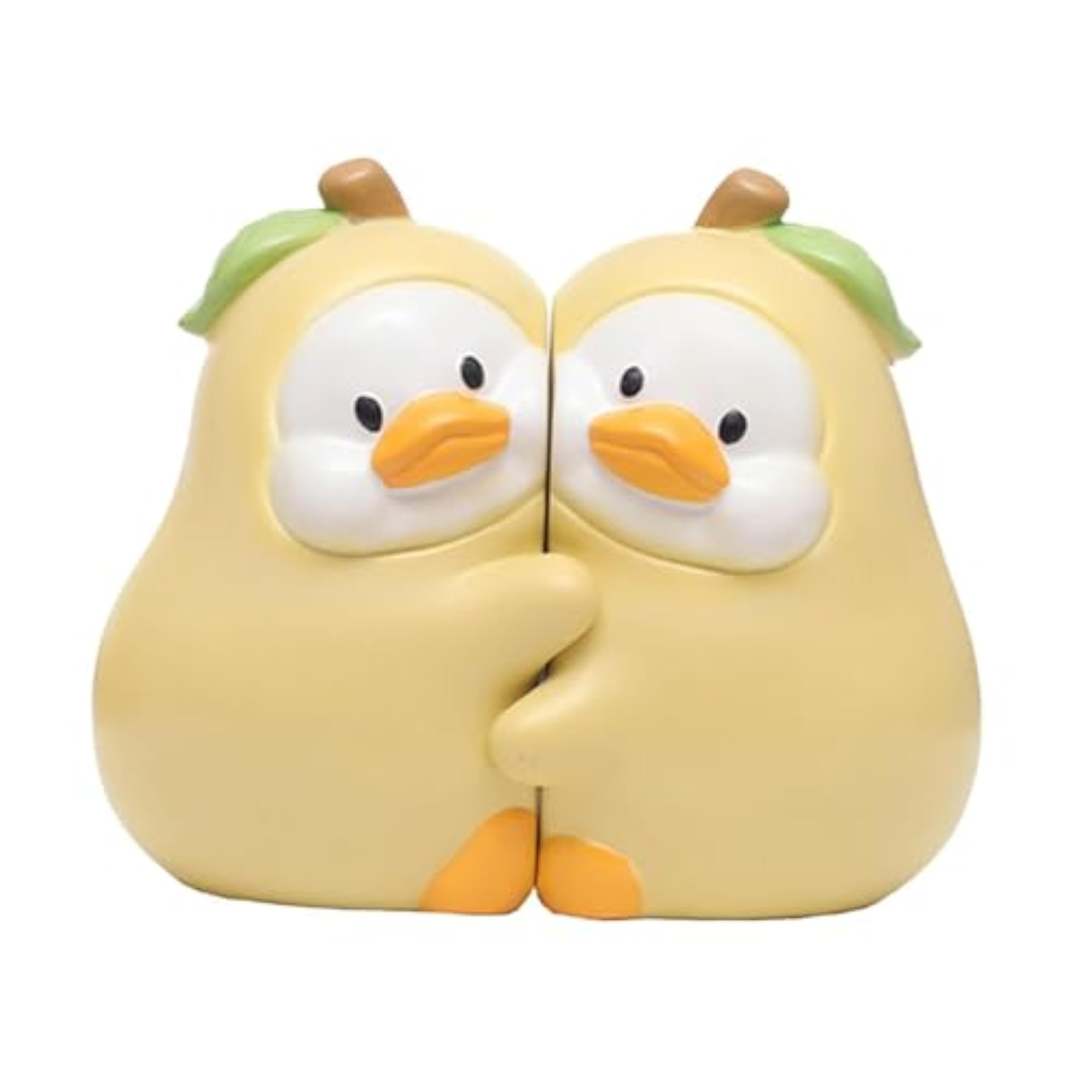Creative Cute Duck Statues Bookends for Home Decor